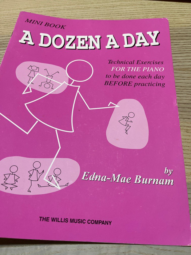 Mini Synthétiseur Mini Book. Solo De Piano A Dozen A Day