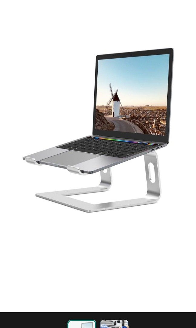 Aluminum Alloy Laptop Riser (Category: Other Accessories) located in Manila. Submitted by rossctori (Listing ID 1398722117, Image 2). Description: rfs: I upgraded my set up. Can ship via lbc or lalamove. sf care of buyer loc. Las Pinas..