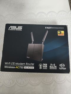 ASUS Wireless-AC750 4G-AC53U 4G路由器64191256932353110