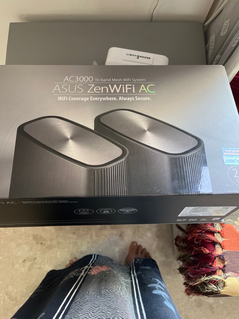 ASUS ZenWiFi AC AC3000 Tri-band Mesh WiFi System, Computers & Tech ...