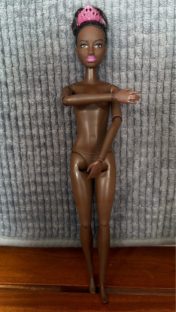 Barbie black articulated doll (Category: Kids Toys) located in Echague. Submitted by tentenheartph (Listing ID 1398862882, Image 1). Description: Preloved from US WYSIWYG still tight joints no shoes no shoes please manage your expectations buy at your own risk .