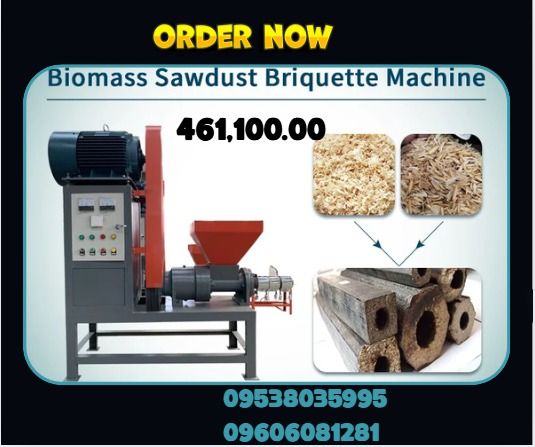 Biomass Sawdust briquette machine Model: 80 (Category: Home Improvement Tools & Accessories) located in Caloocan City. Submitted by javierchec55656 (Listing ID 1398756952, Image 1). Description: Model: 80 Power: 22kw Capacity: 500-550kg/h Dimension: 1.9*0.68*1.6m Diameter of briquette: 80mm .