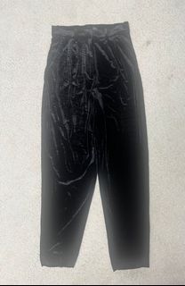 Black velvet pants for women 女裝黑色絨布褲西裝褲64190652393859110