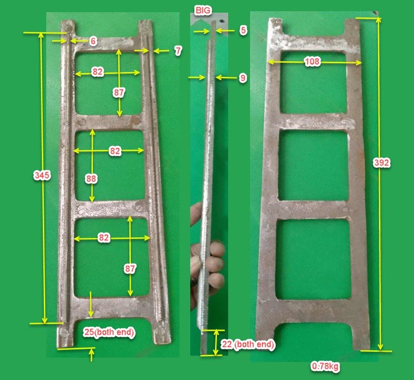 Cast Iron Hollow Block Pallet (Category: Construction & Building Materials) located in Quezon City. Submitted by jellyjo (Listing ID 1398766869, Image 2). Description: Cast iron material hollow block pallet. Kindly see pic for size reference. Locally made. .