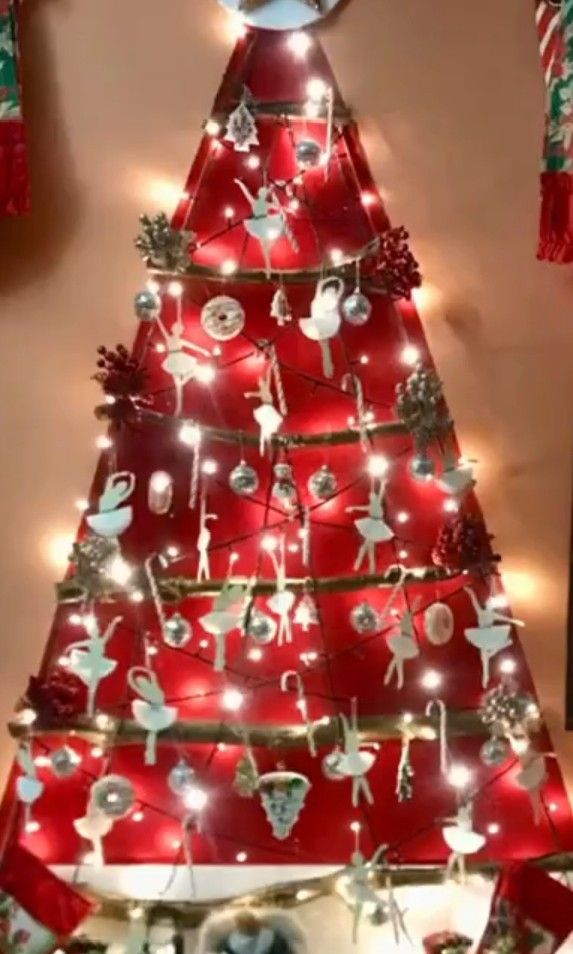 Diy Christmas tree , decors not included (Category: Everything Else Others) located in Antipolo. Submitted by ynut143 (Listing ID 1398802747, Image 2). Description: pls note: decors not included made from thick branch of tree heavy duty, painted height is 71 inches , 6ft width is 51 inches.
