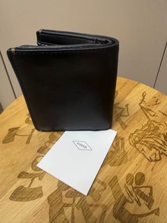 Fossil Black Leather Wallet 女裝 黑皮銀包64189836593283110