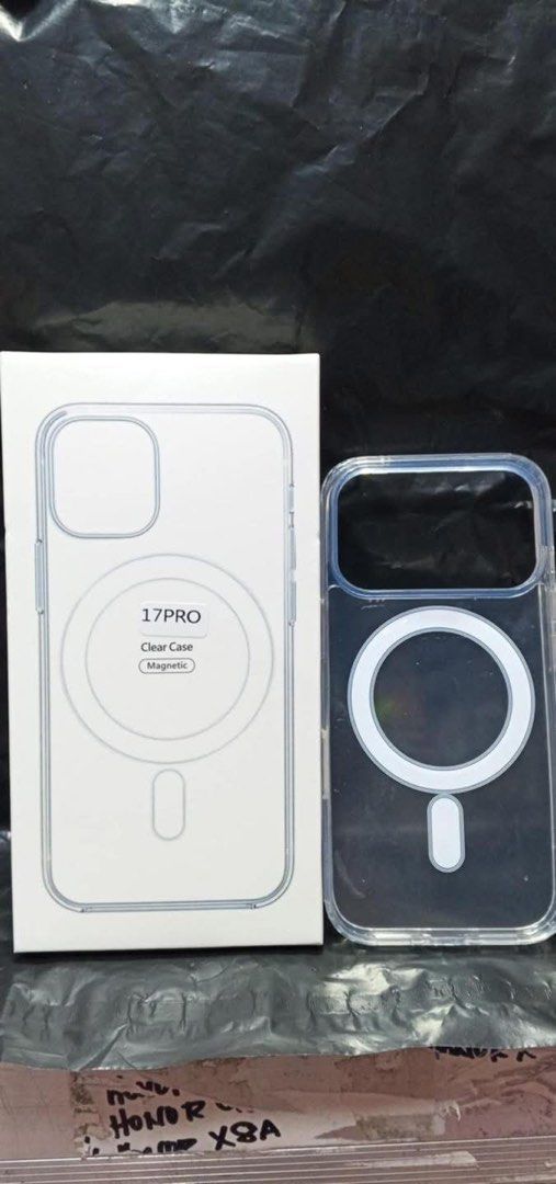 iphone 17 pro magsafe case (Category: Cases & Sleeves) located in Mandaluyong City. Submitted by kaikhaleb (Listing ID 1398708197, Image 1). Description: iphone 17 pro magsafe case 200 only.