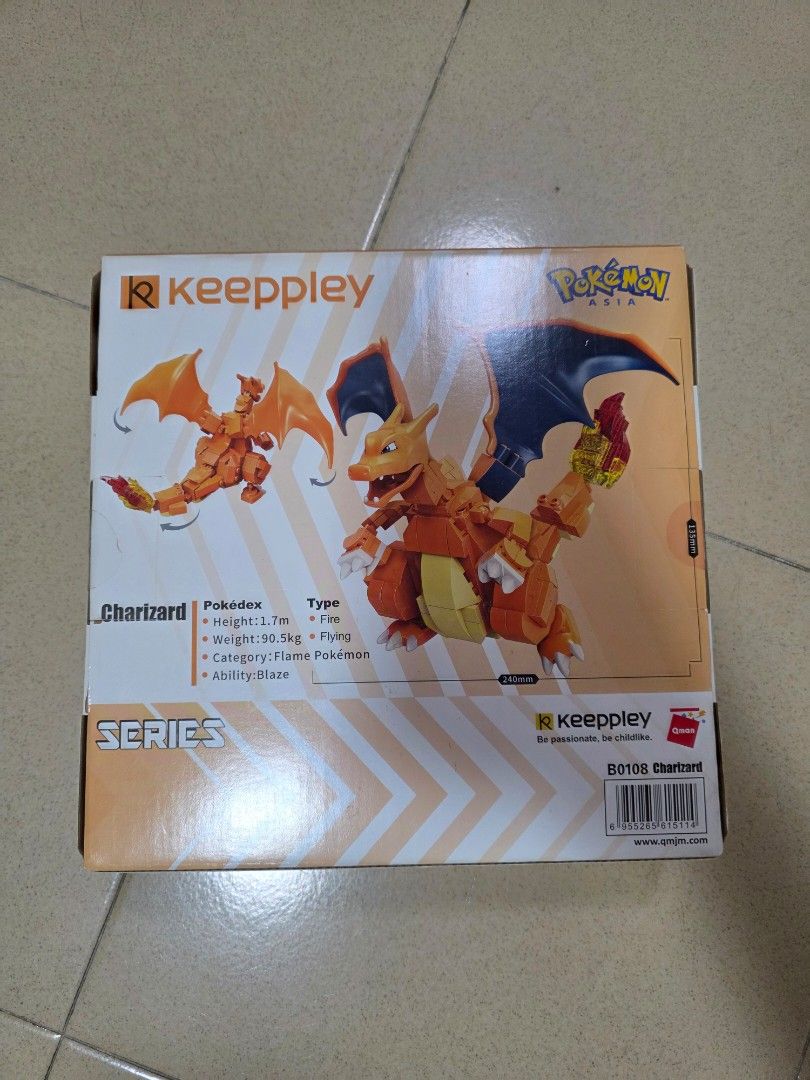 Keepley Pokemon Charizard Building Block Set, Hobbies & Toys, Toys ...