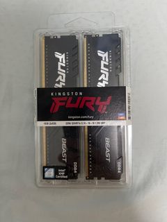 Kingston FURY Beast DDR4 16GB (2x8GB) Memory64189153190659110