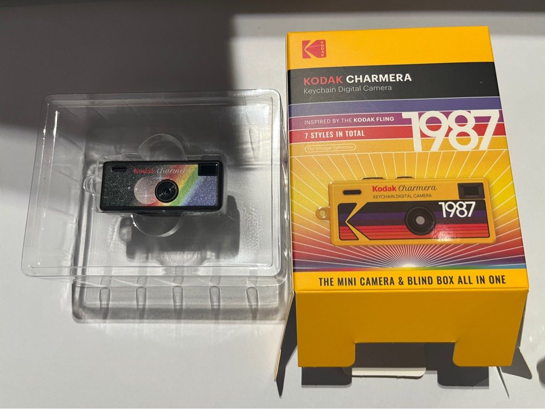 mii様用 Kodak Charmera 1987 type03 (箱無) Kodak Charmera 盲盒黑色