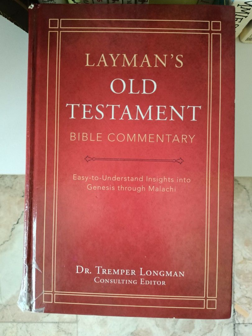 Layman's Bible Commentary - Old & New Testament (Hardbound) (Category: Religion Books) located in Manila. Submitted by poshgummy (Listing ID 1398787435, Image 1). Description: - 2-volume set: Layman's Bible Commentary - Includes Old Testament commentary by Dr. Tremper Longman - Includes New Testament commentary by Dr. Mark Strauss - Provides easy-to-understand insights - Covers Genesis through Malachi and Matthew through Revelation - Ideal for th