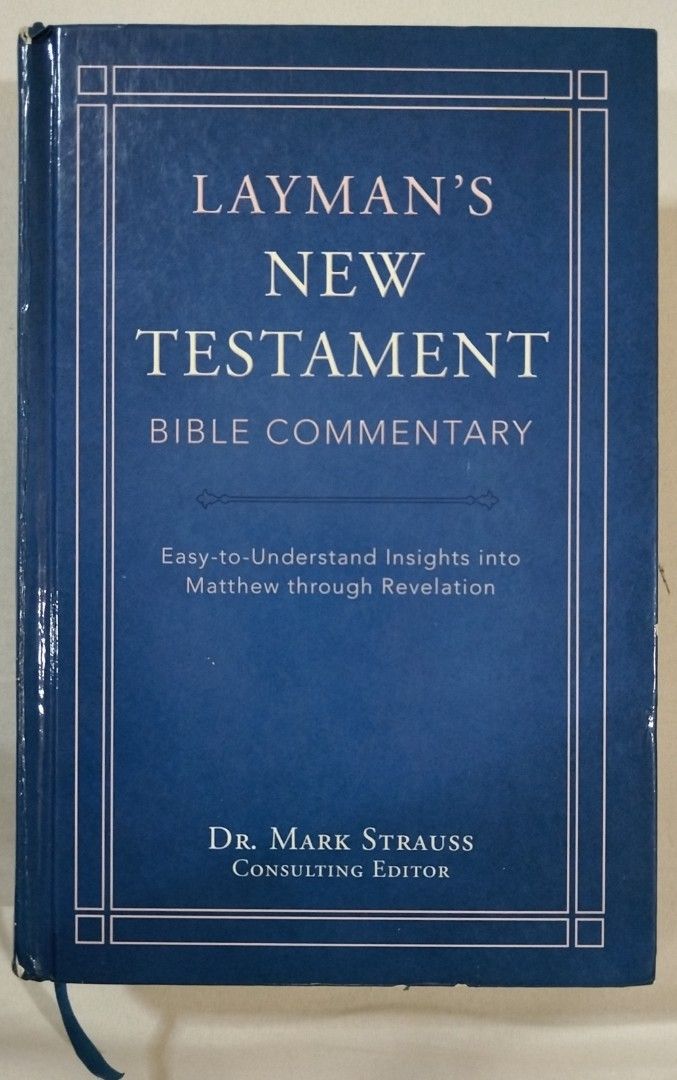 Layman's Bible Commentary - Old & New Testament (Hardbound) (Category: Religion Books) located in Manila. Submitted by poshgummy (Listing ID 1398787435, Image 2). Description: - 2-volume set: Layman's Bible Commentary - Includes Old Testament commentary by Dr. Tremper Longman - Includes New Testament commentary by Dr. Mark Strauss - Provides easy-to-understand insights - Covers Genesis through Malachi and Matthew through Revelation - Ideal for th