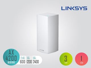 Linksys Velop MX4200 AX4200 Tri-Band Mesh WiFi 6 Router64193537676289110