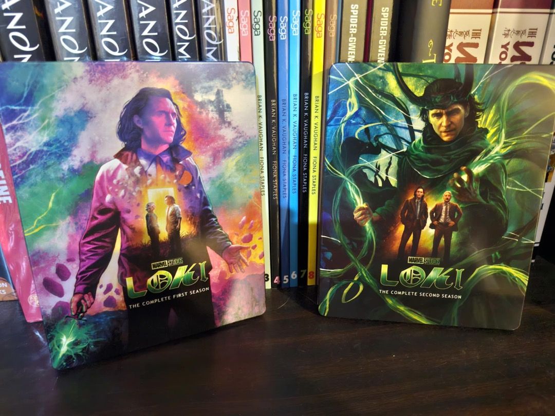 Loki Seasons 1-2 complete series 4K blu-ray Marvel steenbok, Hobbies ...