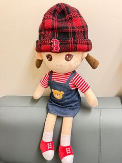 MLB 紅黑格紋毛帽64189837159297110