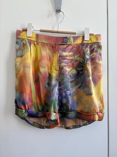 Moschino Cheap and Chic 花卉短褲64188090735874110