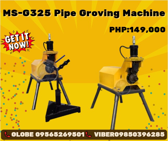 MS-G325 PIPE GROVING MACHINE AVAILABLE FOR SALE, Commercial ...