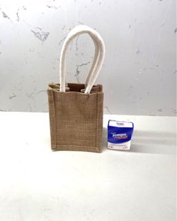Muji款迷你手提麻布袋 Tote64185947011843110