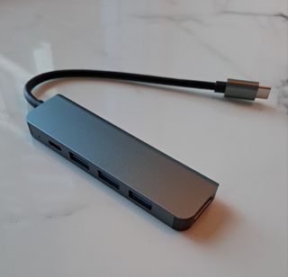 Multifunctional Adaptor 5 ports 多用途轉插 5插位 (Metal Casing) - Type C to PD + USB3.0 + USB2.0 * 2 + HDTV 4K64185950547329110