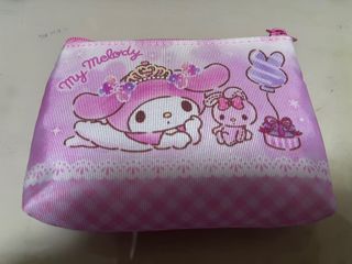 My Melody 粉色拉鍊收納包64190846648578110