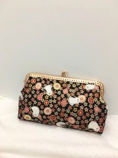 🍁New ⭐️ Handmade bag  18cm 雪之妖精 日本布 口金包 / 長銀包 / 手拿包 / 電話袋64192573984257110