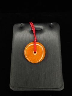 No.1318 紅翡平安扣64190439001217110