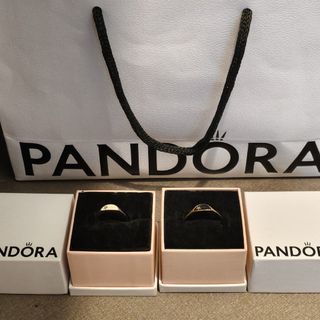 Pandora 戒指(一對)64192809515649110