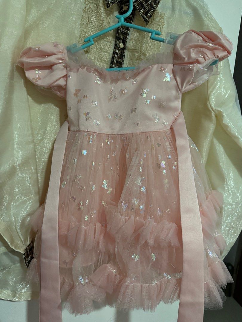 Pink fairy dress (Category: Babies & Kids Fashion) located in Manila. Submitted by brightfire-e610 (Listing ID 1398826813, Image 3). Description: *Only used once *good as new *can fit to 1yr old *bought in shein.