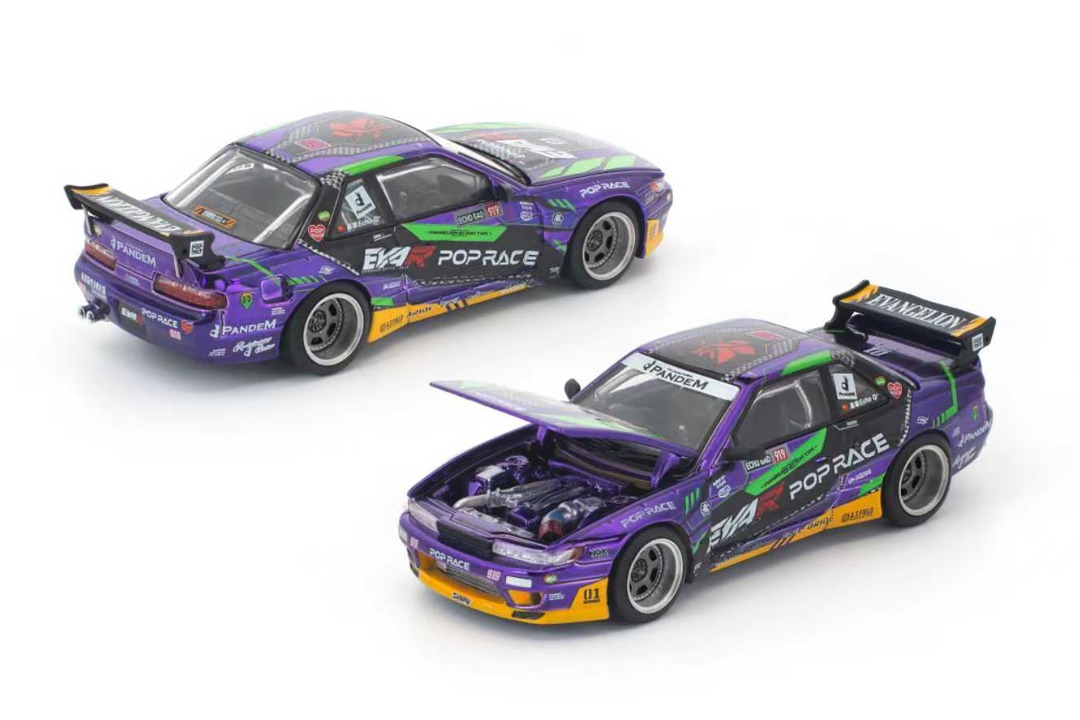 Pre-Order for PR640432 - POP RACE 1/64 PANDEM S13 EVA RT TEST TYPE-01 ...
