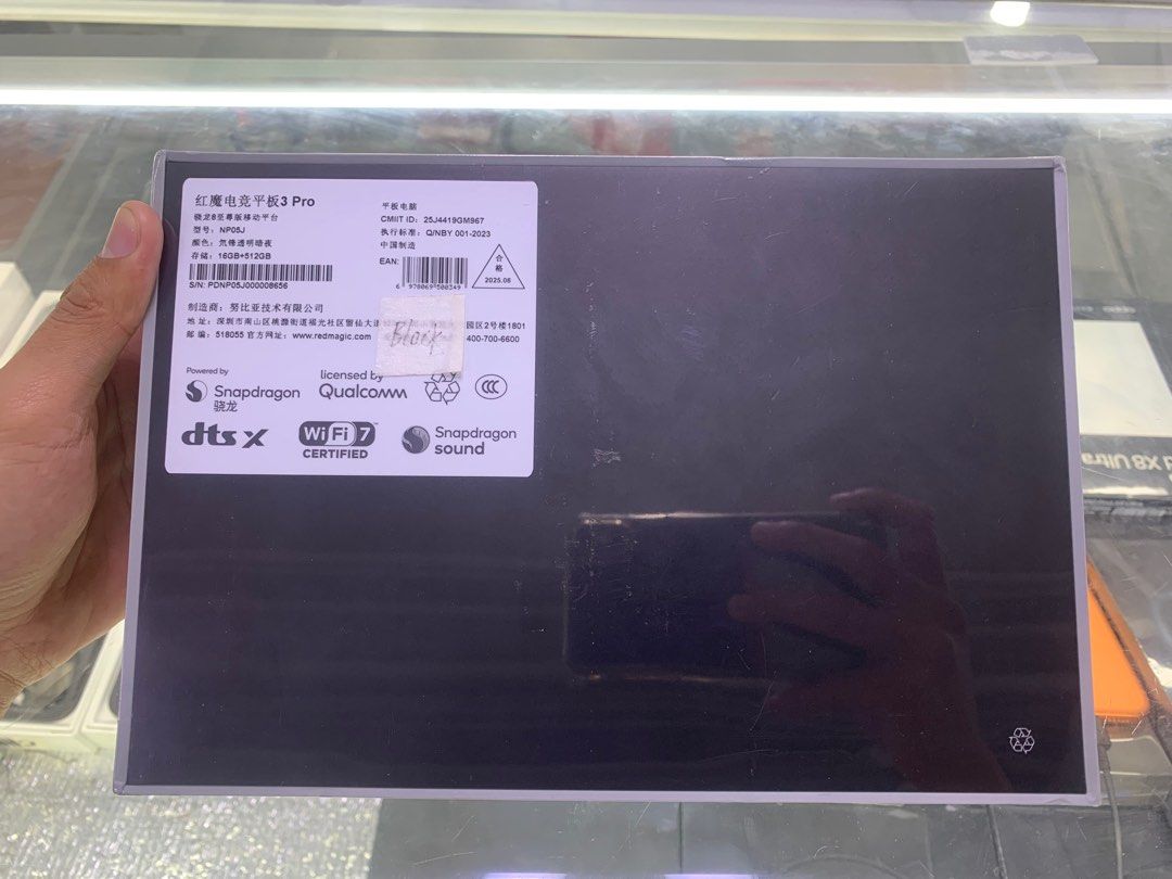 REDMAGIC Red Devil E-sports Tablet 3 Pro 16/512gb (Category: Android) located in San Juan City. Submitted by rodelmarllemit (Listing ID 1398751290, Image 2). Description: Brand new REDMAGIC Red Devil E-sports Tablet 3 Pro Rom: 512gb Ram: 16gb Color: Black China Rom Mode of Payment: •Cash •Bank Transfer •GCash & Maya Installment: •Credit Card •Ggives •Cash on Delivery •Shipping •Meet Up •Trade In You can visit our Physical store in Stall number Y-