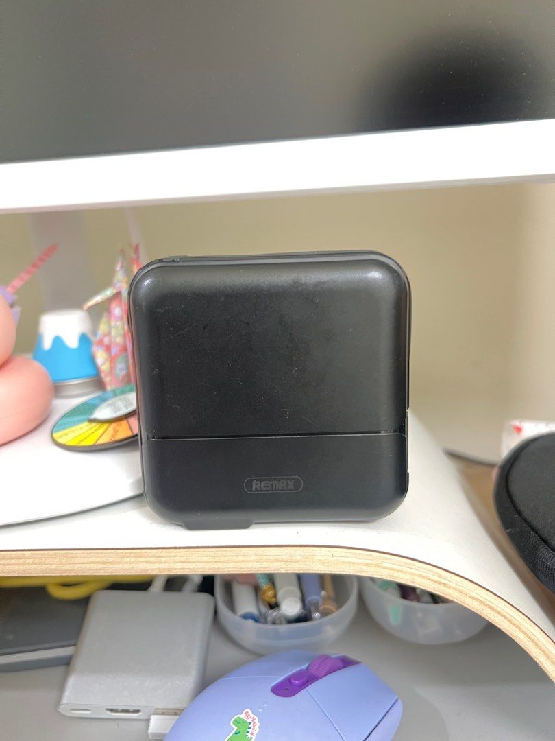 Remax Powerbank 9000mAh (Category: Cables & Adaptors) located in Manila. Submitted by declutter_gurl (Listing ID 1398797175, Image 1). Description: rfs: upgraded my powerbank Can also be an adapter 9000mAh.