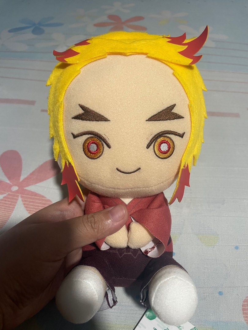 Rengoku Demon Slayer Plushie (Category: Plushies & Soft Toys) located in Manila. Submitted by rovby (Listing ID 1398798962, Image 2). Description: - Demon Slayer plushie - Well-made with detailed facial features - Perfect size for display or cuddling.