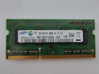 三星 2GB 筆記本電腦 SODIMM 記憶體，PC3-8500S/DDR3-1066 MHZ64183789980929110