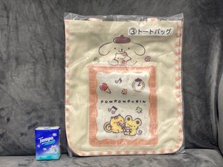 全新日版Sanrio 布甸狗 一番賞 3號賞 Tote bag 環保袋64193274117890110