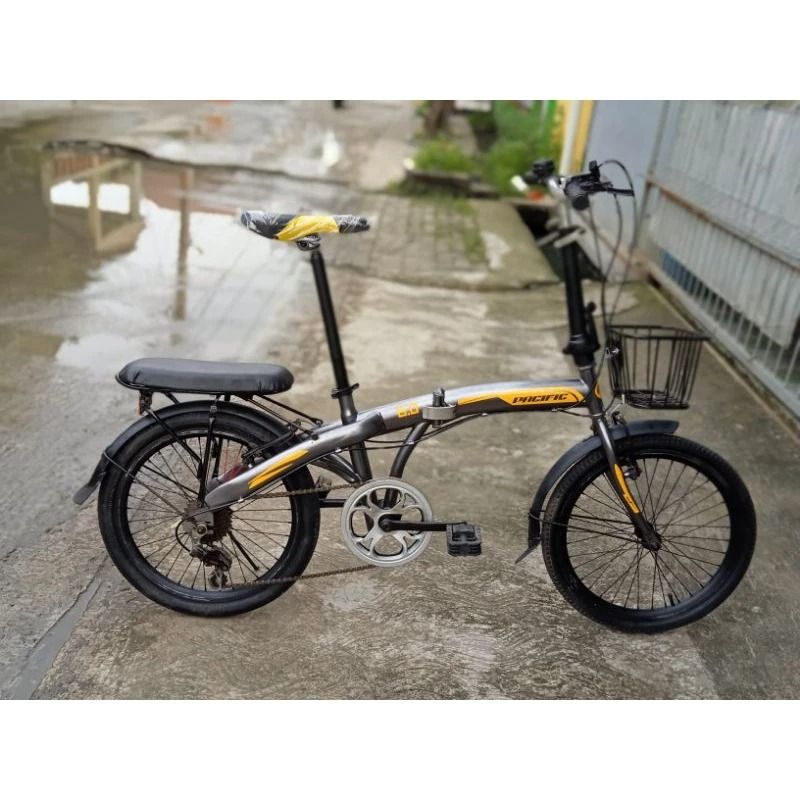 Sepeda Lipat Sepeda Bekas Sepeda Second Seperti Baru Repaint cat baru ...