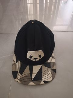 SUPER 熊貓圖案棒球帽64184689422978110