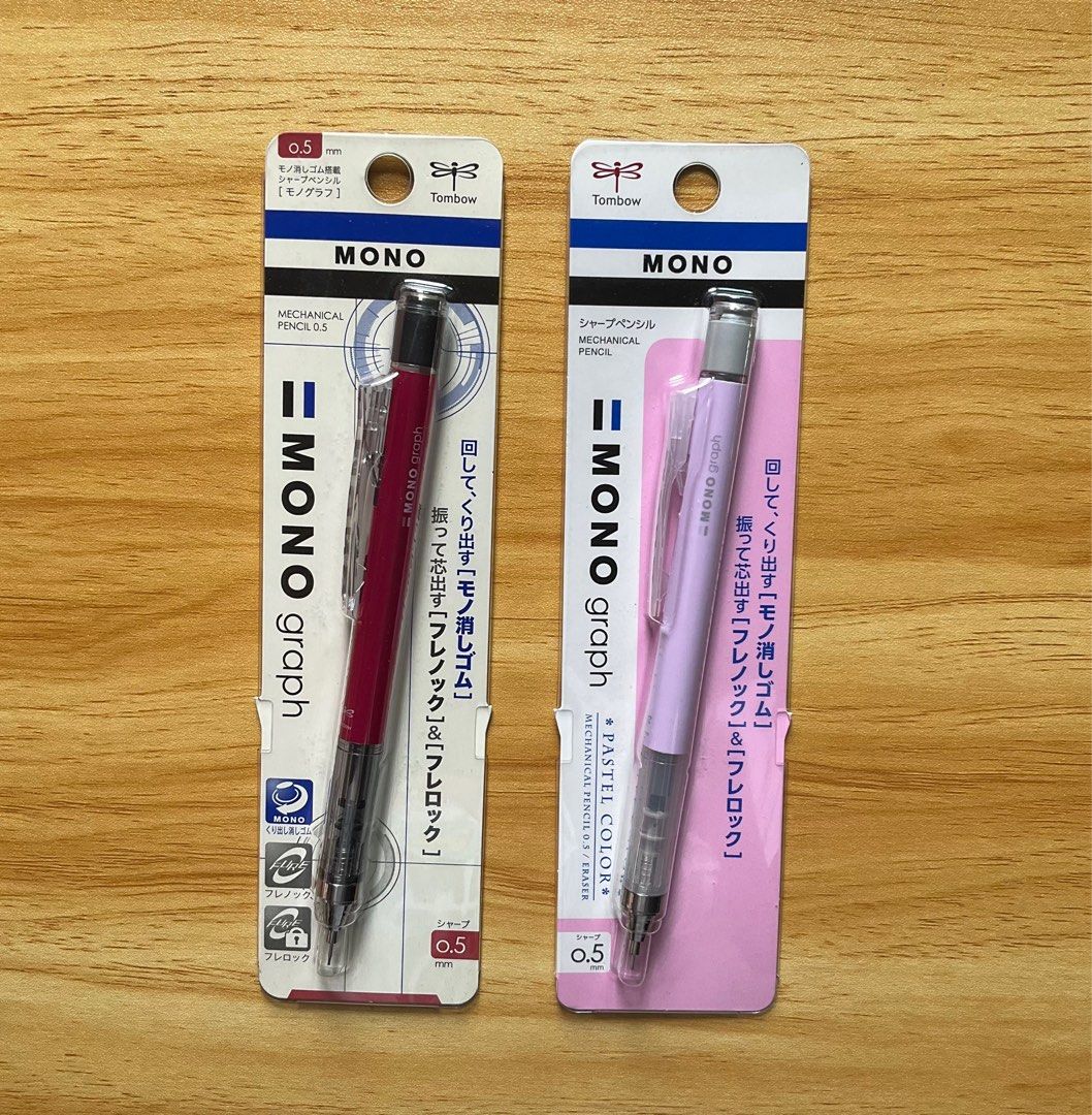 Tombow Mono Mechanical Pencil 0.5 (Category: Stationery & School Supplies) located in Quezon City. Submitted by daintiesruss (Listing ID 1398840822, Image 1). Description: Tombow Mono Mechanical 0.5 350 each Purple sold.