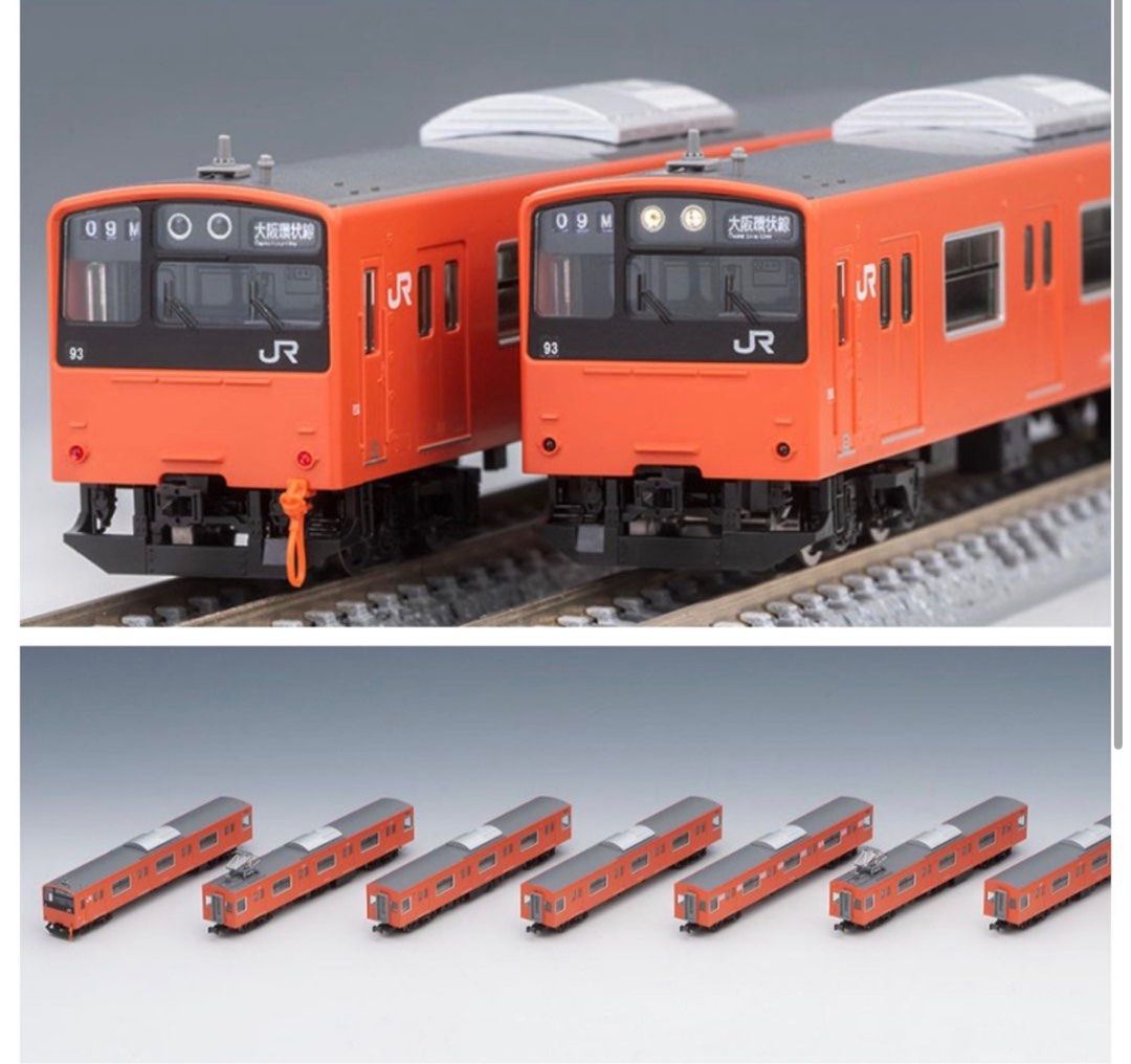 TOMIX 98843 201系通勤電車（JR西日本30N更新車・オレンジ） 201系