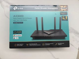 TP-Link AX3000 Wi-Fi 6 路由器64187572365825110