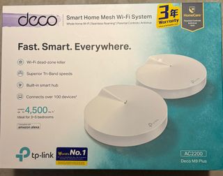TP-Link Deco M9 Plus AC2200 Mesh Wi-Fi System64187905503875110