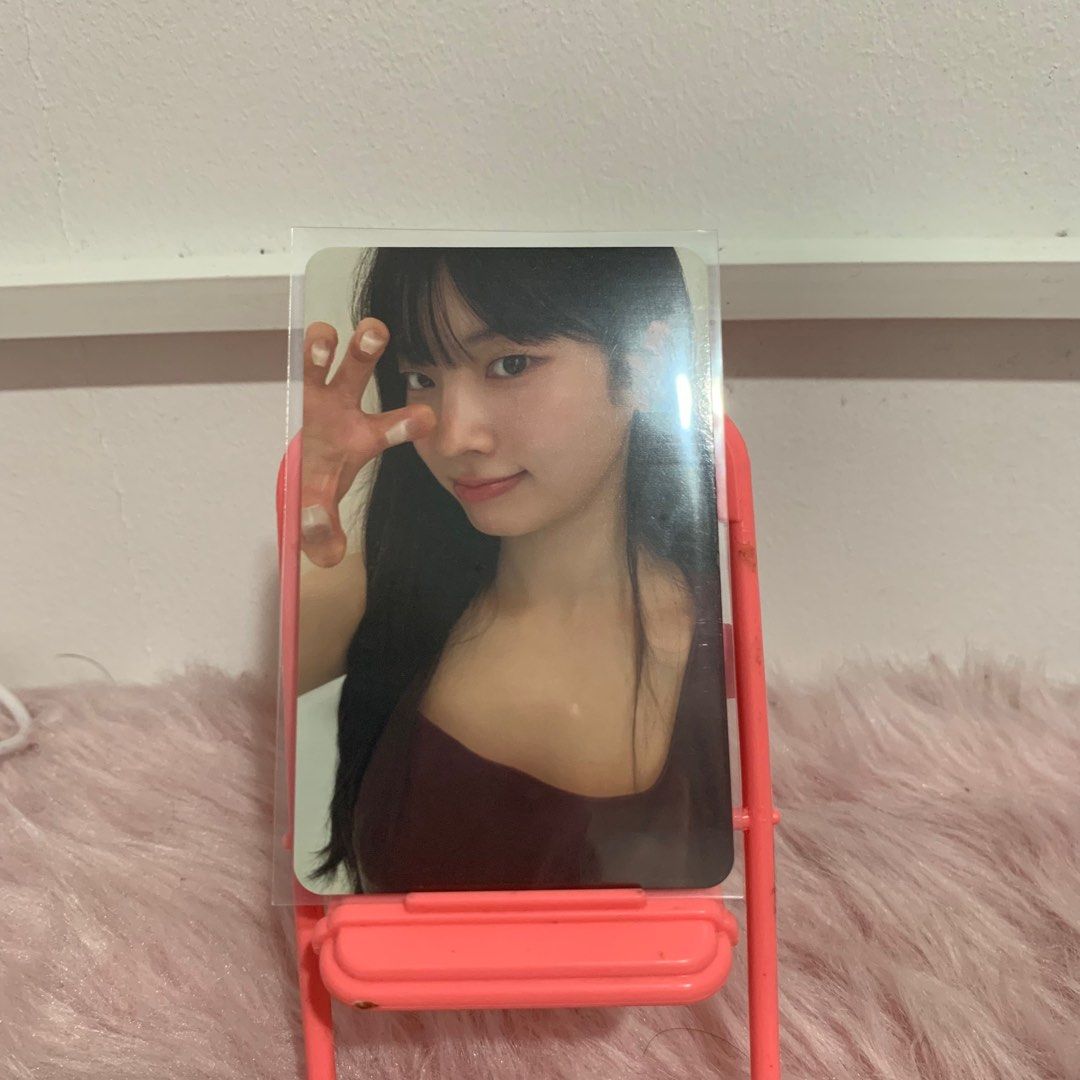 Twice Dahyun Strategy photocard (Category: K-Wave Merchandise) located in Angeles City. Submitted by plush.moe (Listing ID 1398763860, Image 1). Description: mint condition 𓄳 mop: gcash 𓄳 mod: j&t.