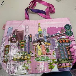 Two Girls 雙妹嚜 tote bag 環保袋 尼龍袋 雙妹嘜 花露水64190438697219110
