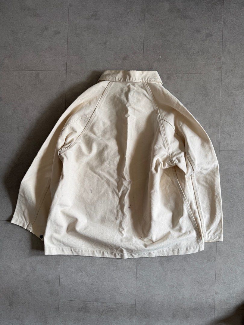 Visvim ICT Coverall (Category: Coats, Jackets and Outerwear) located in Singapore. Submitted by kollaps (Listing ID 1398777921, Image 4). Description: Rare overall from ICT line. Size 2 Light stains.