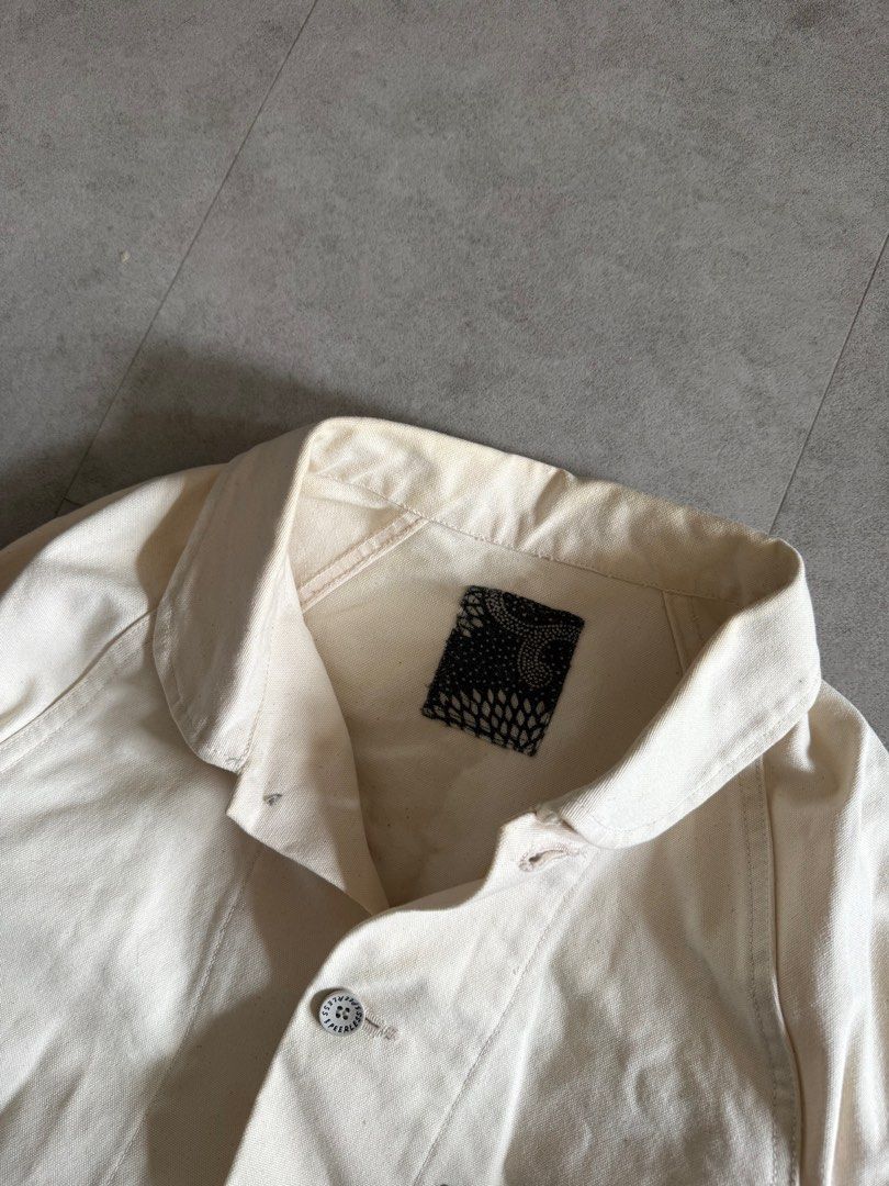 Visvim ICT Coverall (Category: Coats, Jackets and Outerwear) located in Singapore. Submitted by kollaps (Listing ID 1398777921, Image 3). Description: Rare overall from ICT line. Size 2 Light stains.