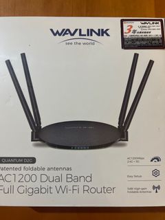 WAVLINK AC1200 Dual-Band Gigabit Wi-Fi Router64191256836993110