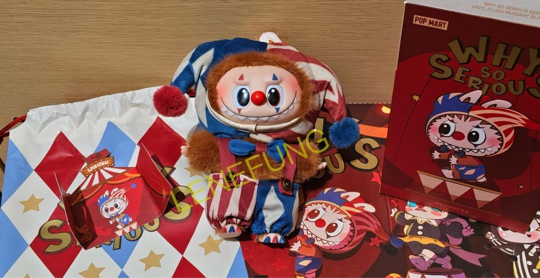 正規品 POP MART WHY SO SERIOUS LUBUBU ラブブ 正規品 POP MART WHY