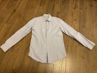 Zara 纖細合身襯衫 - 尺碼 S [免費]64189681814147110