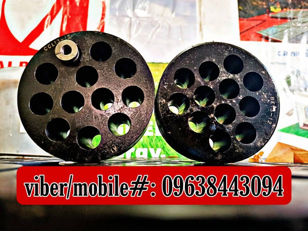 12HOLES ANCHOR BLOCK CIRCULAR FOR GIRDER (Category: Construction & Building Materials) located in Quezon City. Submitted by Kaithy20 (Listing ID 1398873063, Image 2). Description: 📌 ANCHOR BLOCK 12HOLES 12.7MM POST TENSIONING MATERIALS - PRESTRESSED MATERIALS 📌WE ALSO SUPPLY FOR THE FOLLOWING MATERIALS FOR CONCRETE GIRDER: ✅PC STRAND 12.7MM ✅ANCHOR PLATE W/ TRUMPET ✅PC GRIPS ✅STEEL DUCT TUBE DUCT TUBE SIZES: ⭕ 65MM X 4METERS ⭕ 70MM X 4METERS ⭕ 