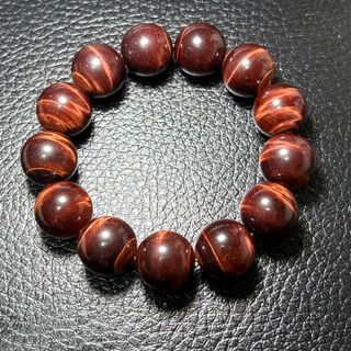 18mm⭐️霸氣大珠🌟紅虎眼 🌟虎眼石手串 /晶石手串/No.278664204303024643110