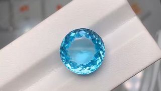 👑19.08卡 天然 天空藍 圓形 托帕石 精品 裸石 
👑 19.08ct Natural Sky blue Topaz Round Perfect High Quality Gemstone64196896285570110